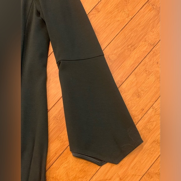 LAFAYETTE 148 New York Black PALOMA Bell Sleeve Punto Milano Shift Dress - Picture 10 of 12